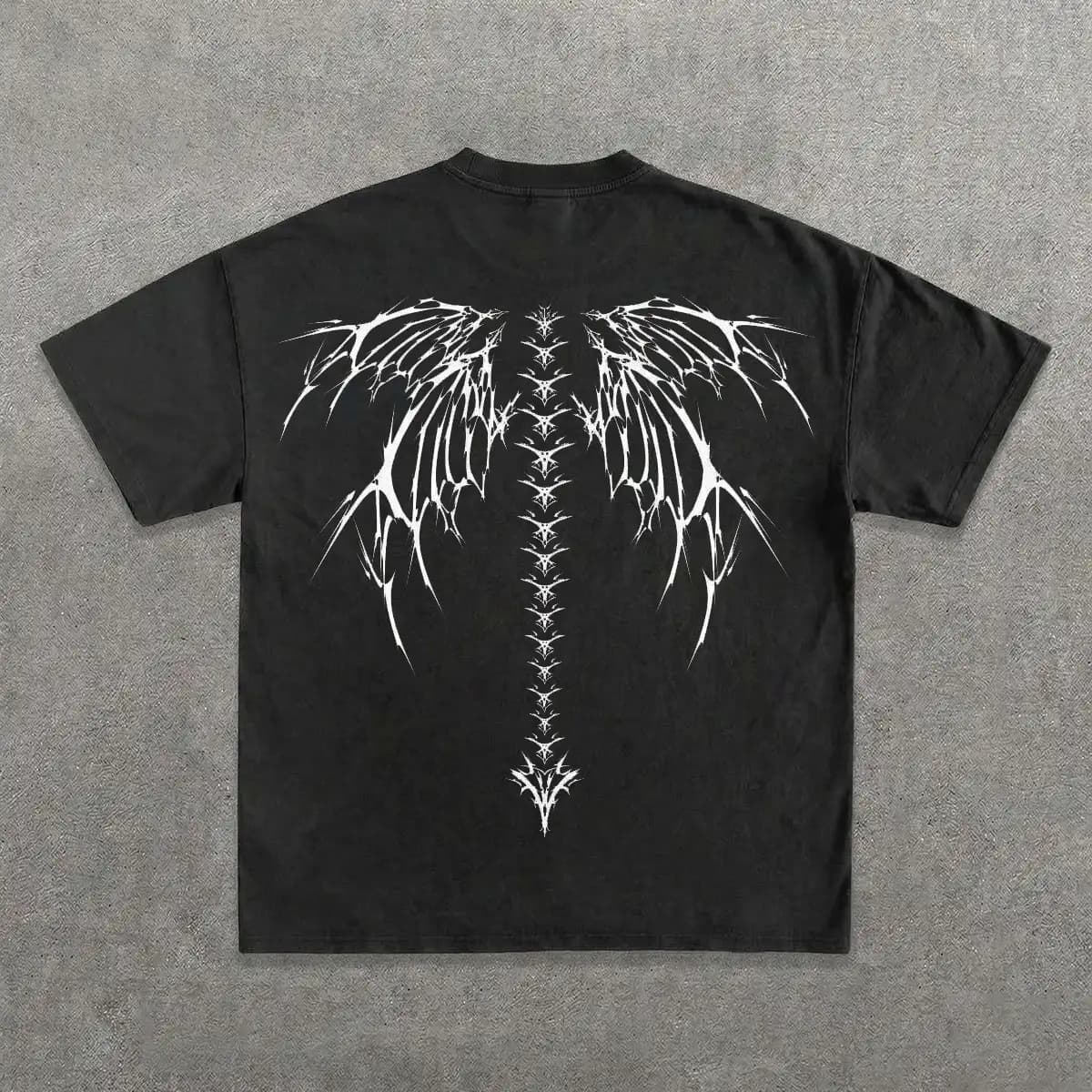 ABSTRACT WINGS TEE - View 2